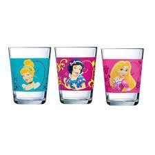 Набор стаканов низких Luminarc Disney Princess Royal  160мл-3шт J3996