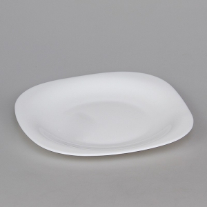 Тарелка десертная квадратная 19 см Luminarc Carine White L4454