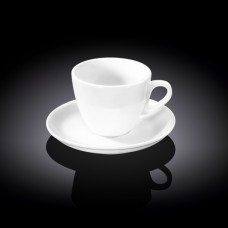 Чашка чайная с блюдцем 190 мл Wilmax WL-993175