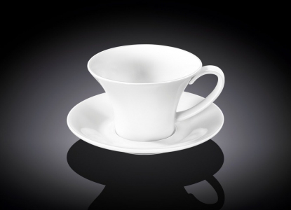 Чашка кофейная с блюдцем 100 мл Wilmax WL-993168
