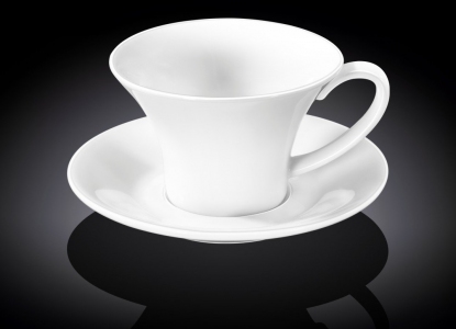 Чашка чайная с блюдцем 430 мл Wilmax WL-993172