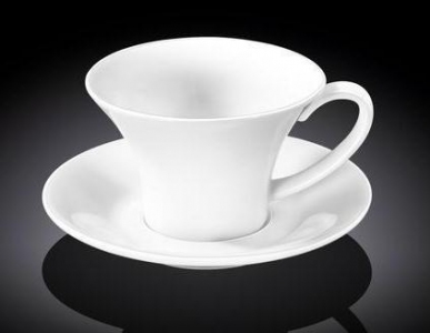Чашка чайная с блюдцем 330 мл Wilmax WL-993171