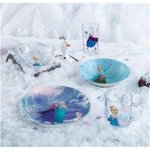 Набор д-детей  Luminarc Disney Frozen  (круж.250мл,тар.19см,салат.16см)-3пр L0872