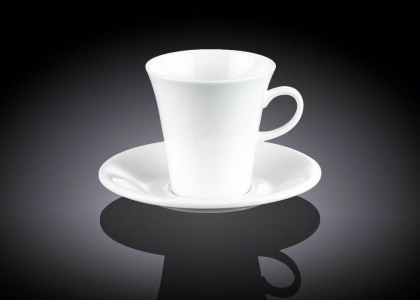 Чашка чайная с блюдцем 210 мл Wilmax WL-993109